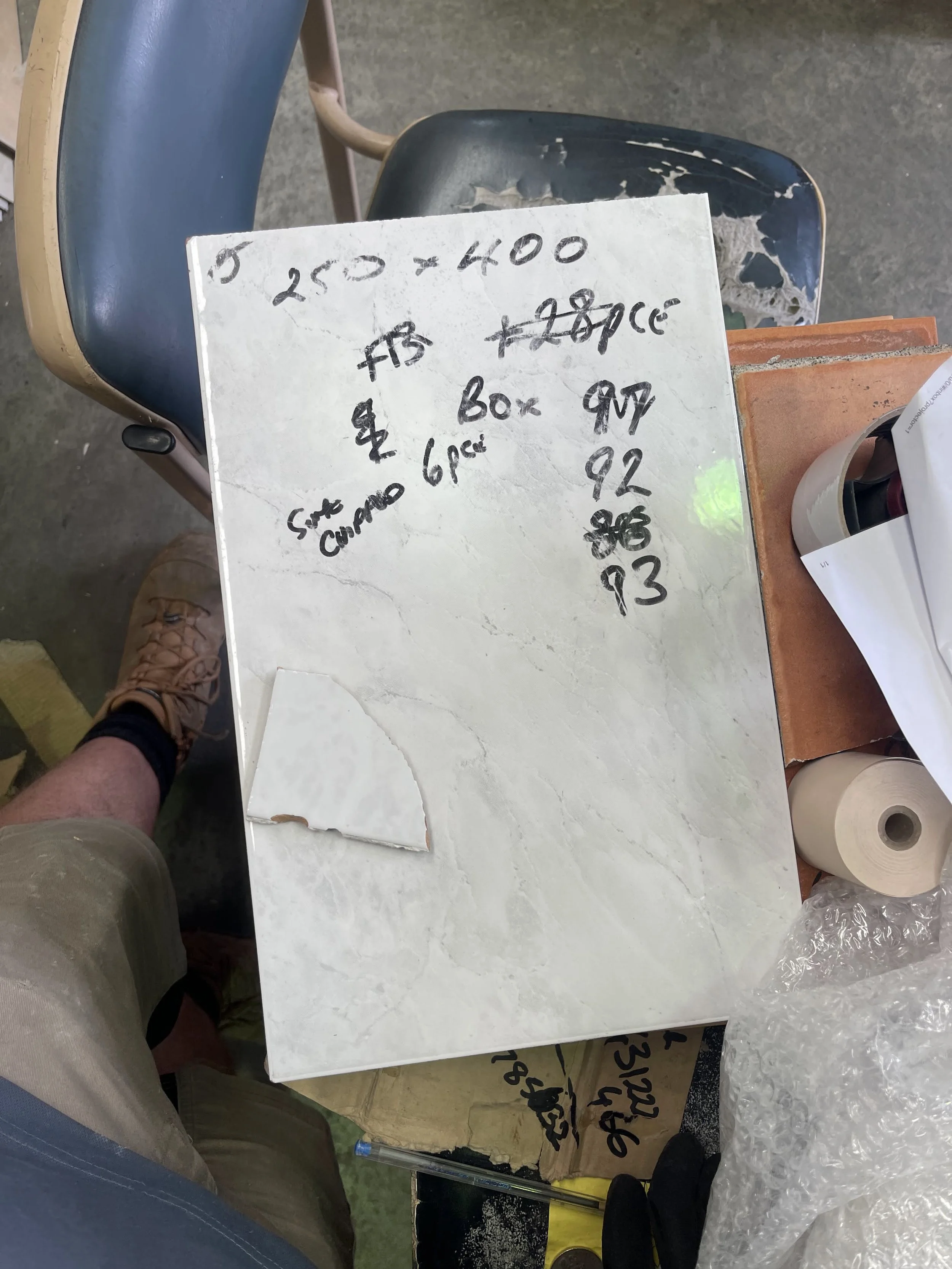 200x400 discontinued ceramic tile match