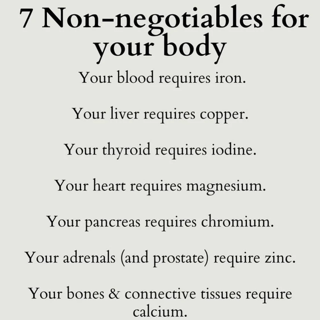 I&rsquo;ve often marvelled at how the body can still continue to function at a certain level without the sufficient nutrients it needs. 
It sure is resourceful that&rsquo;s for sure.

However it can only recycle and resource nutrients from other part