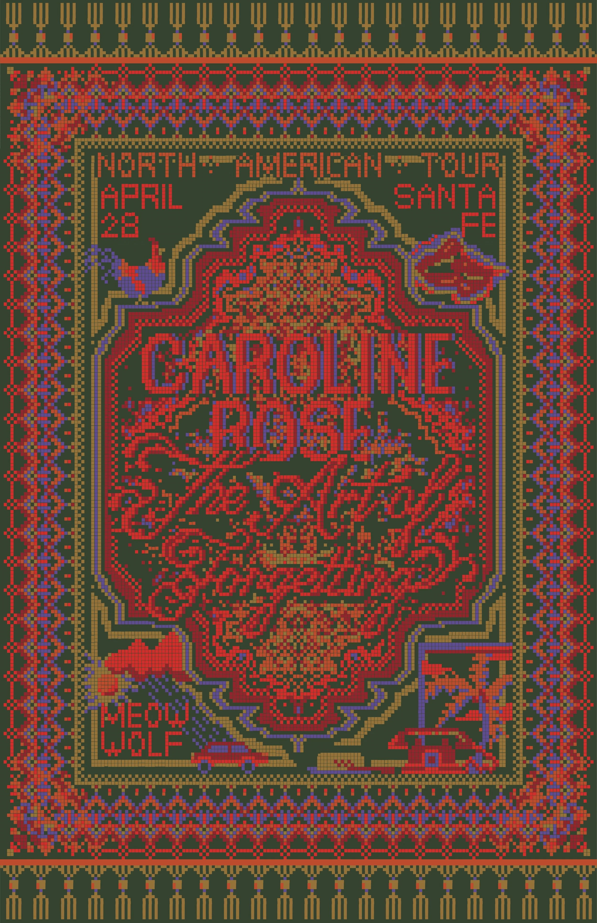 Caroline Rose Gig Poster