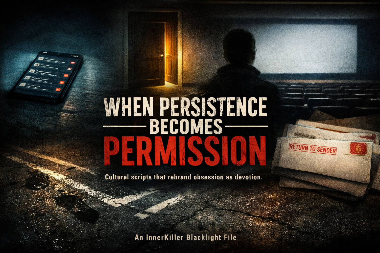 When Persistence Becomes Permission: Cultural Scripts That Rebrand Stalking as Devotion