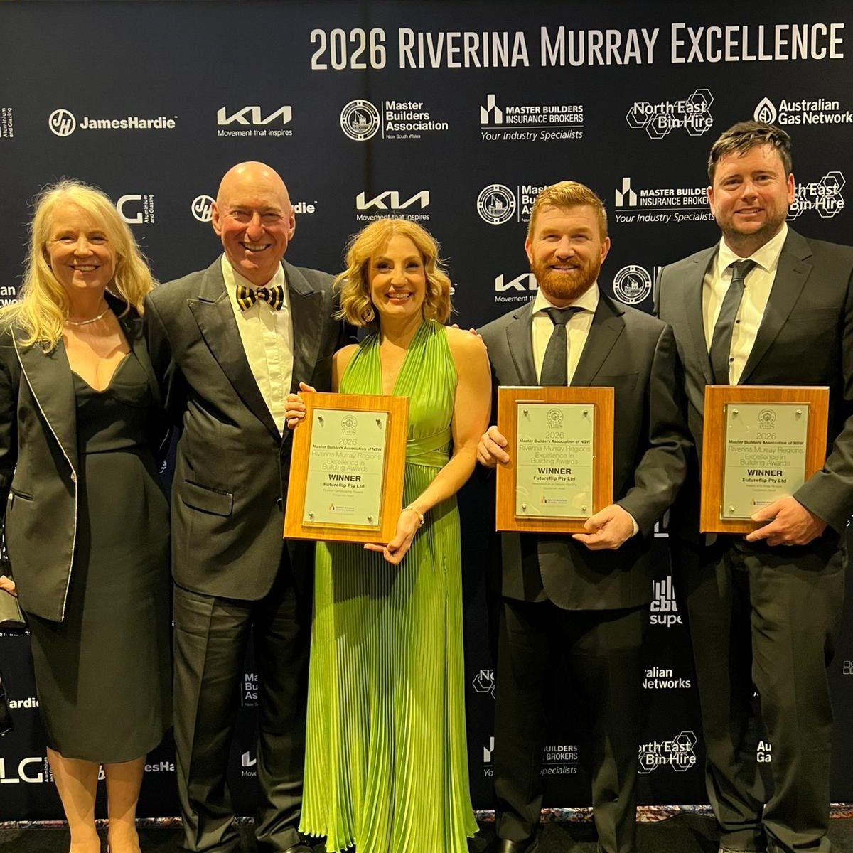 Congratulations to @futureflip as builder of the restoration of  @coolamonhotel for the following wins at the @mba_nsw_murrayriverinamia awards night held last Friday in Albury:
- Restoration of an Historic Building
- Outdoor Landscaping 
- Interior 