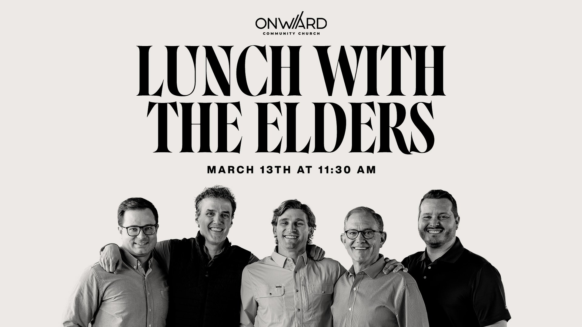 Lunch with the Elders