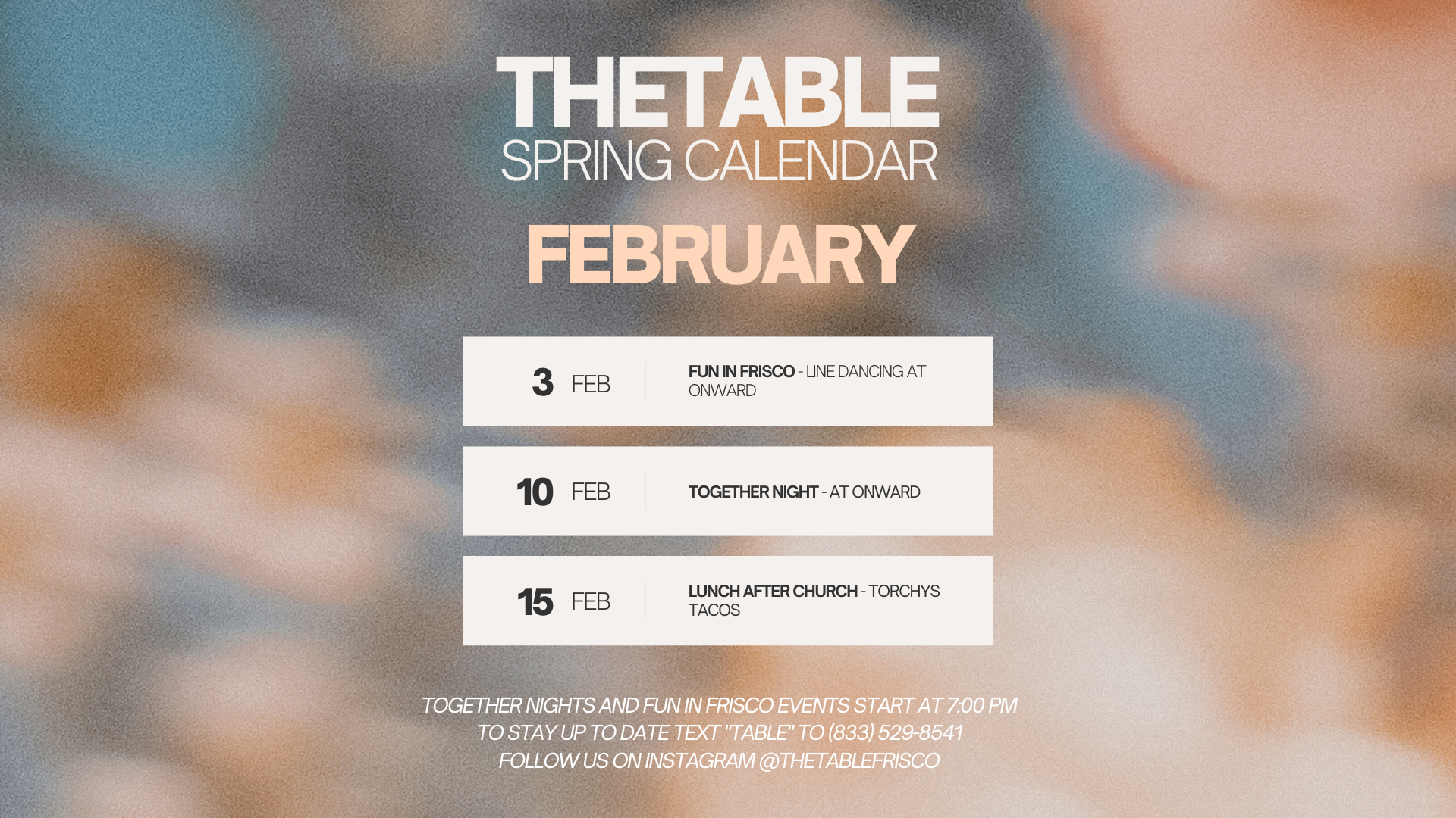 Fun in Frisco - Line Dancing (The Table)