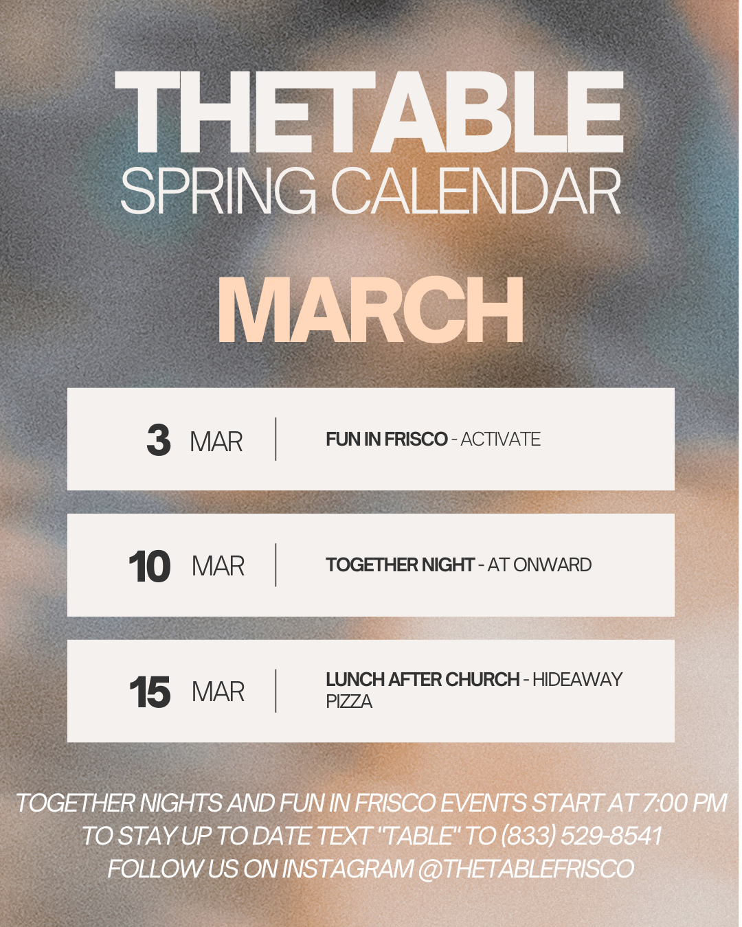 The Table - Together Night