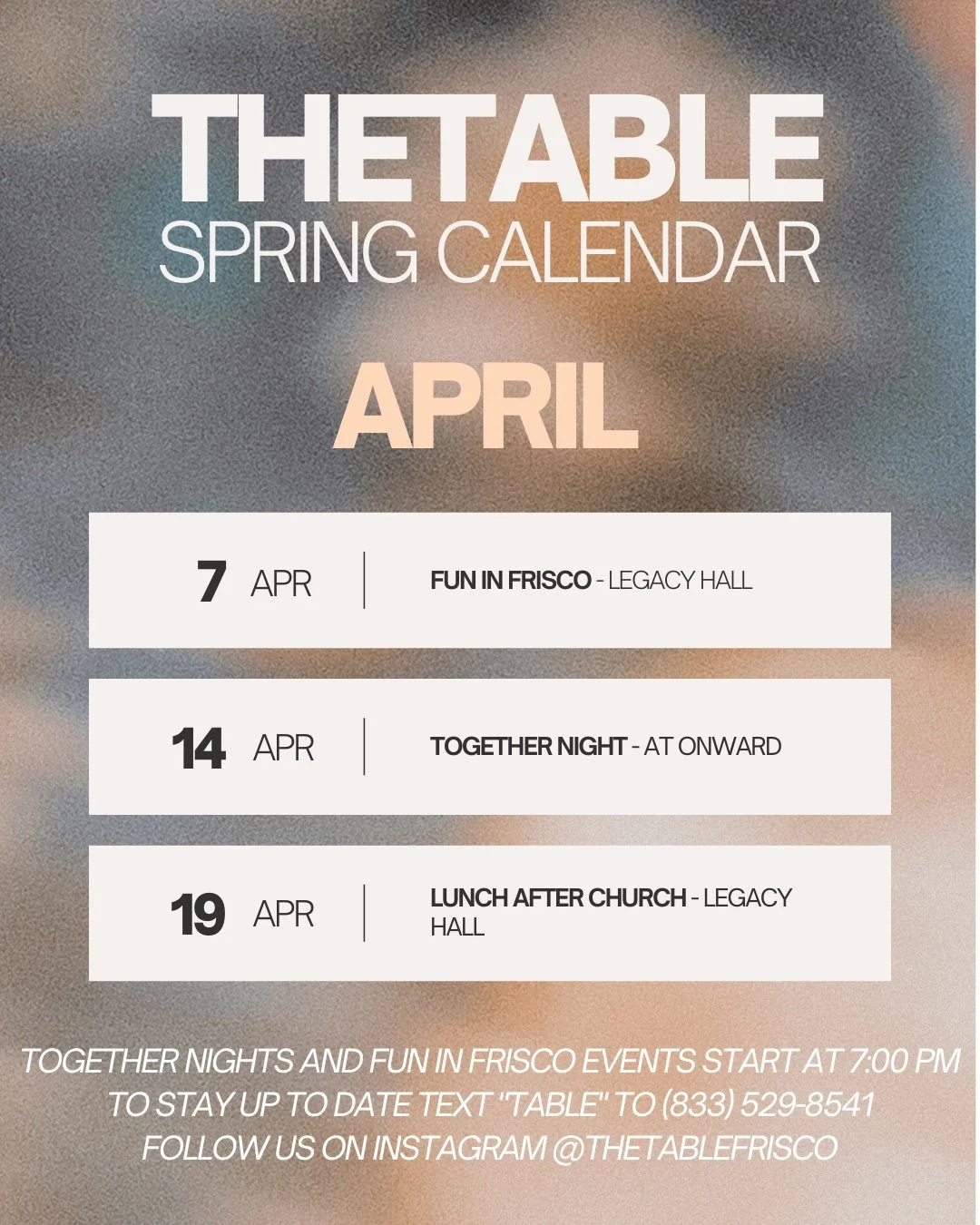 The Table - Together Night