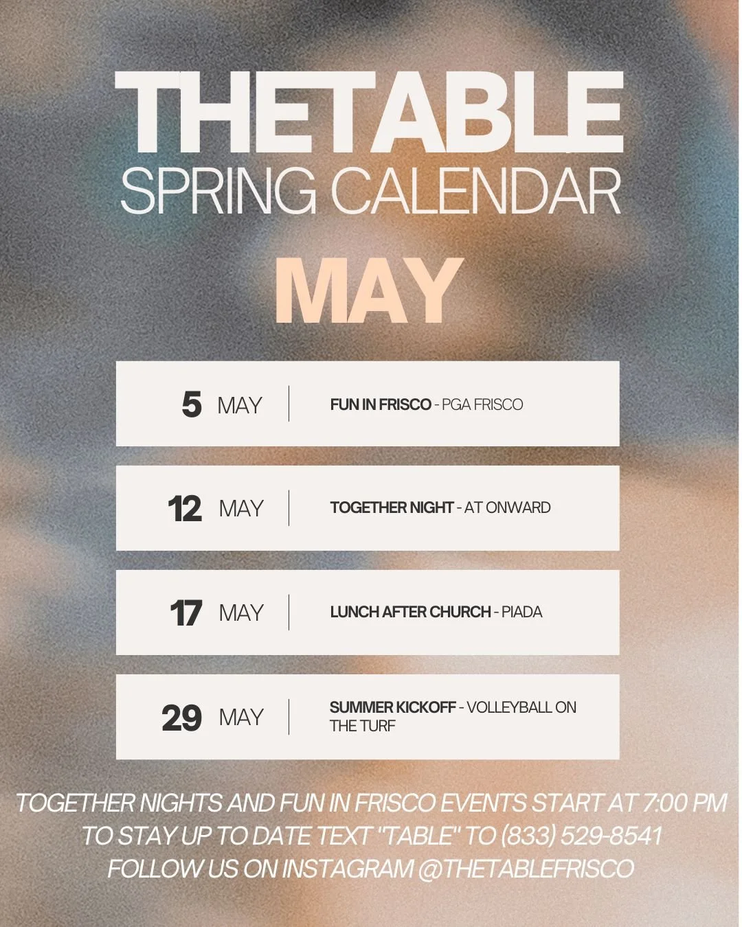 The Table - Together Night 