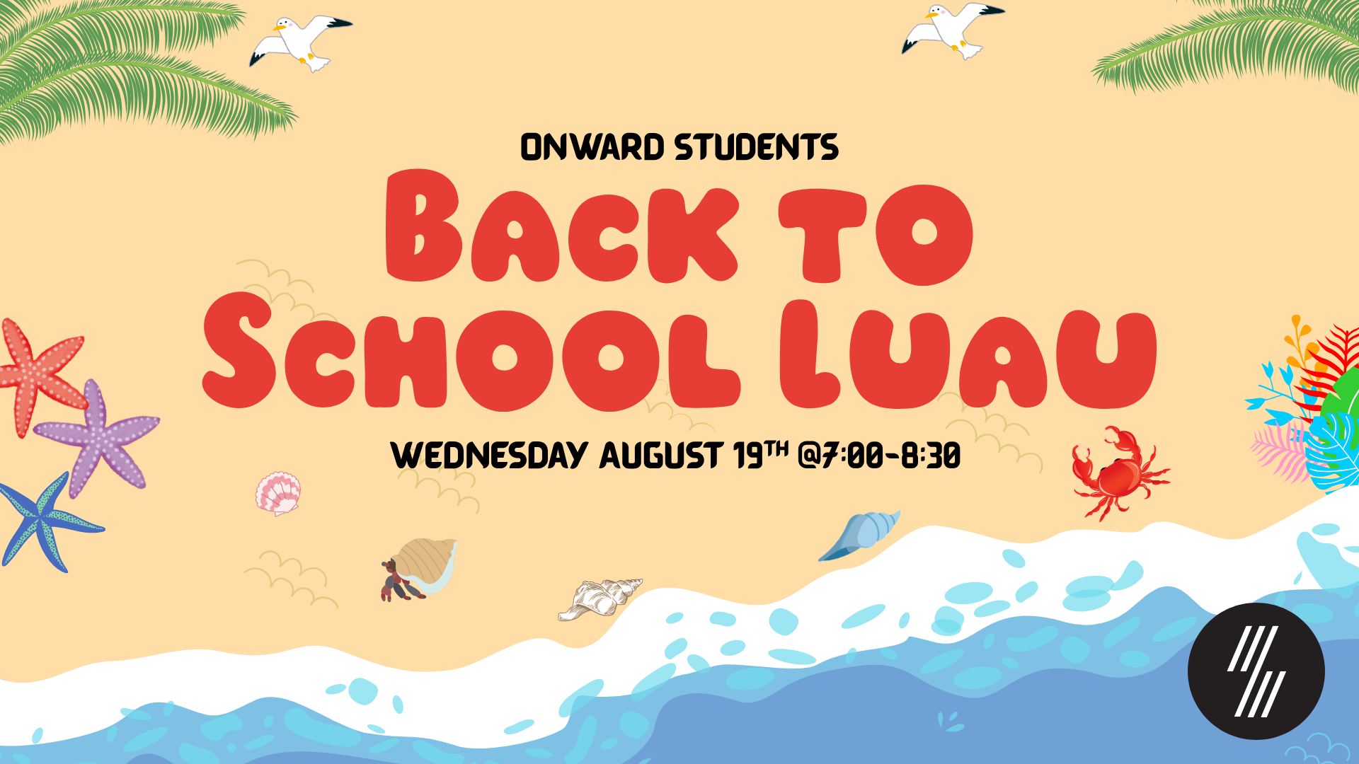 Back to School Luau