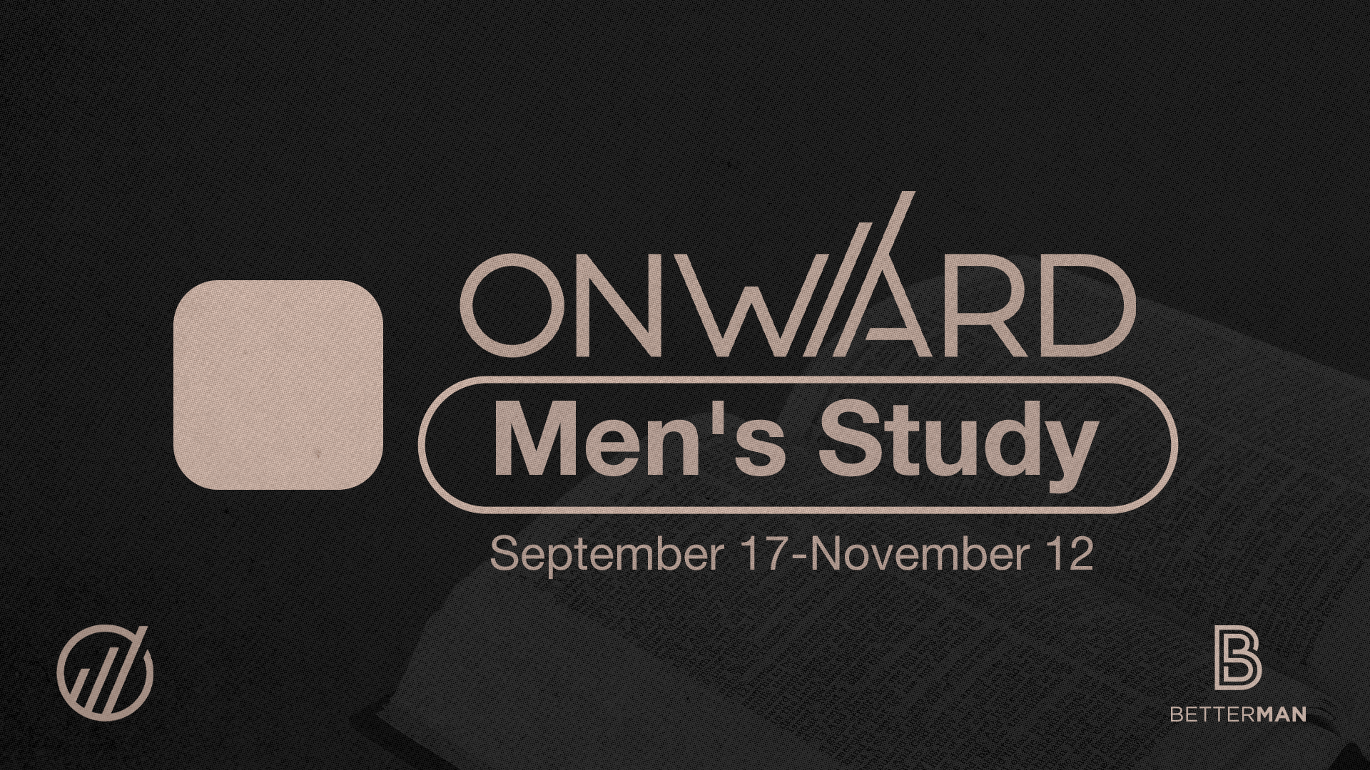 Onward Men's Study