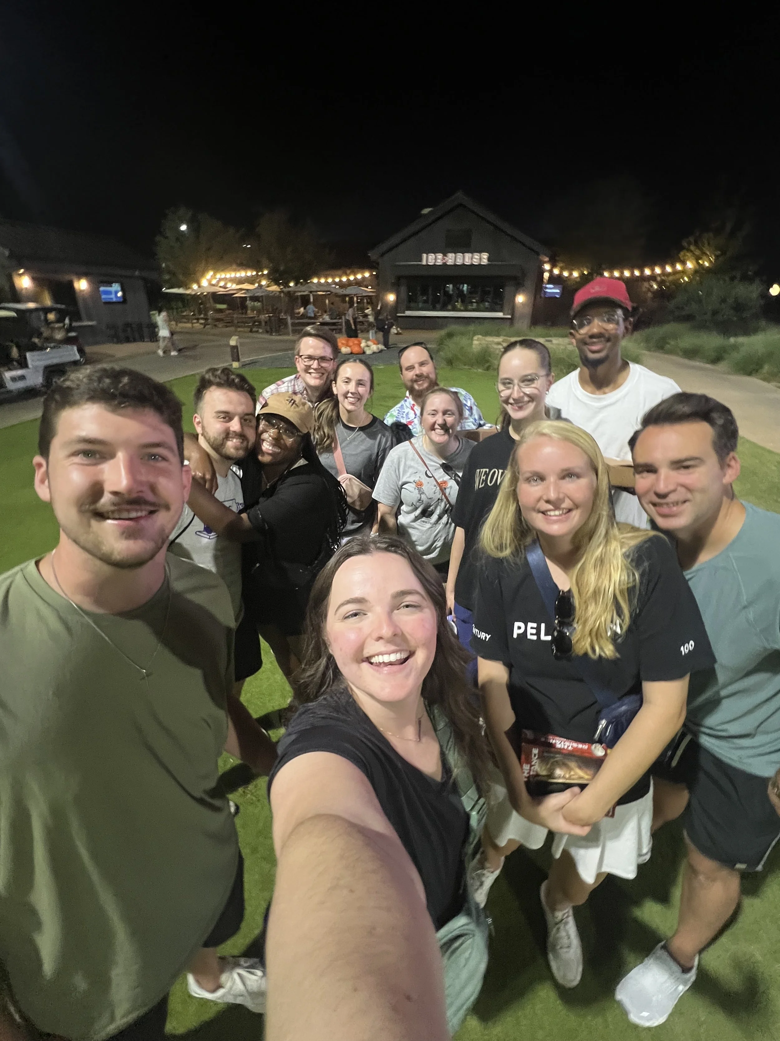A community group spendign quality time together from onward Community Church