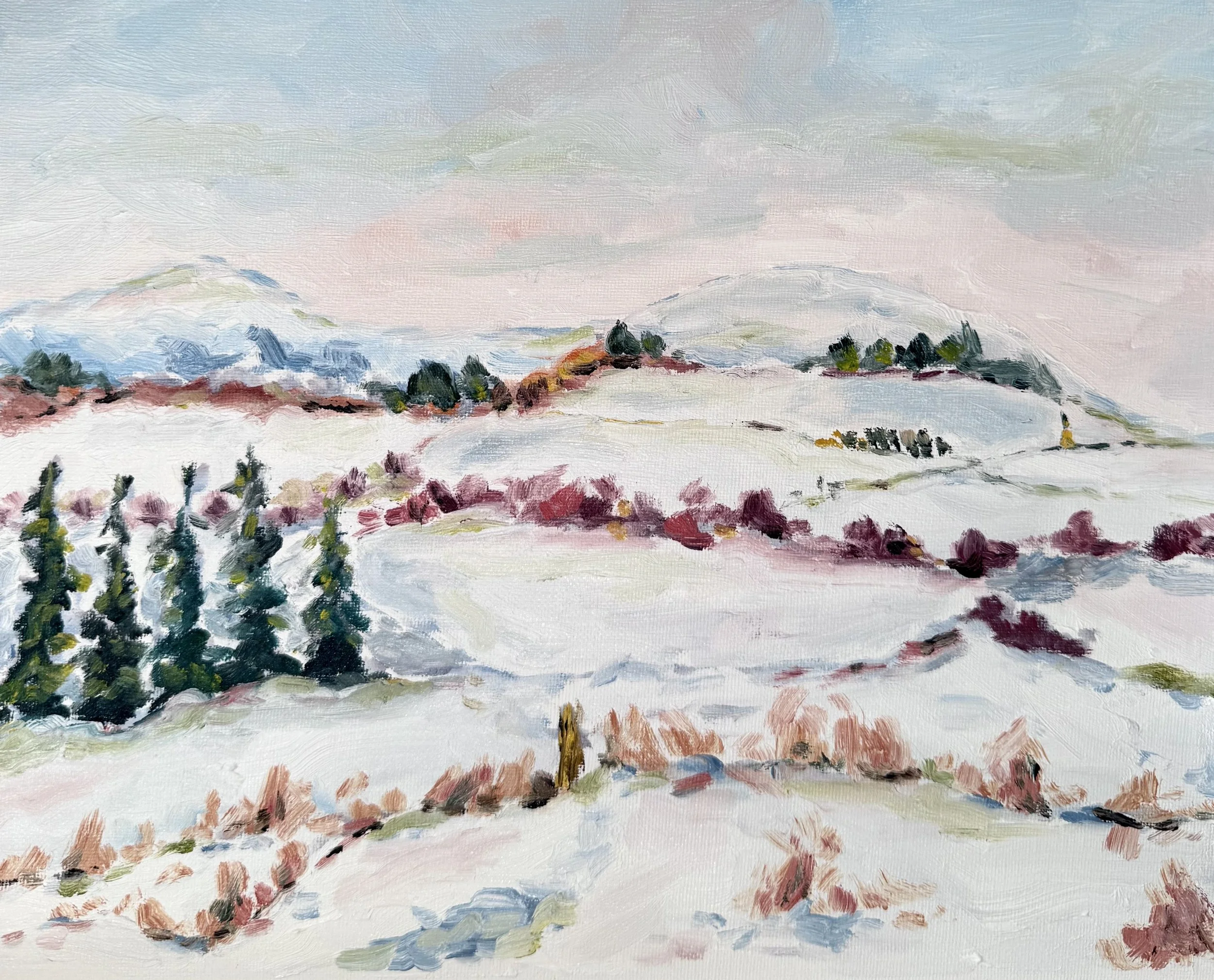 After Sunrise.
Oil on canvas board,
30 x 40 cm.
Sold.