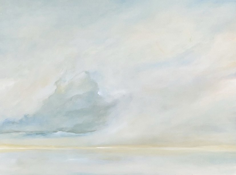 Gold Dusk.
Oil on canvas,
30x40 inch