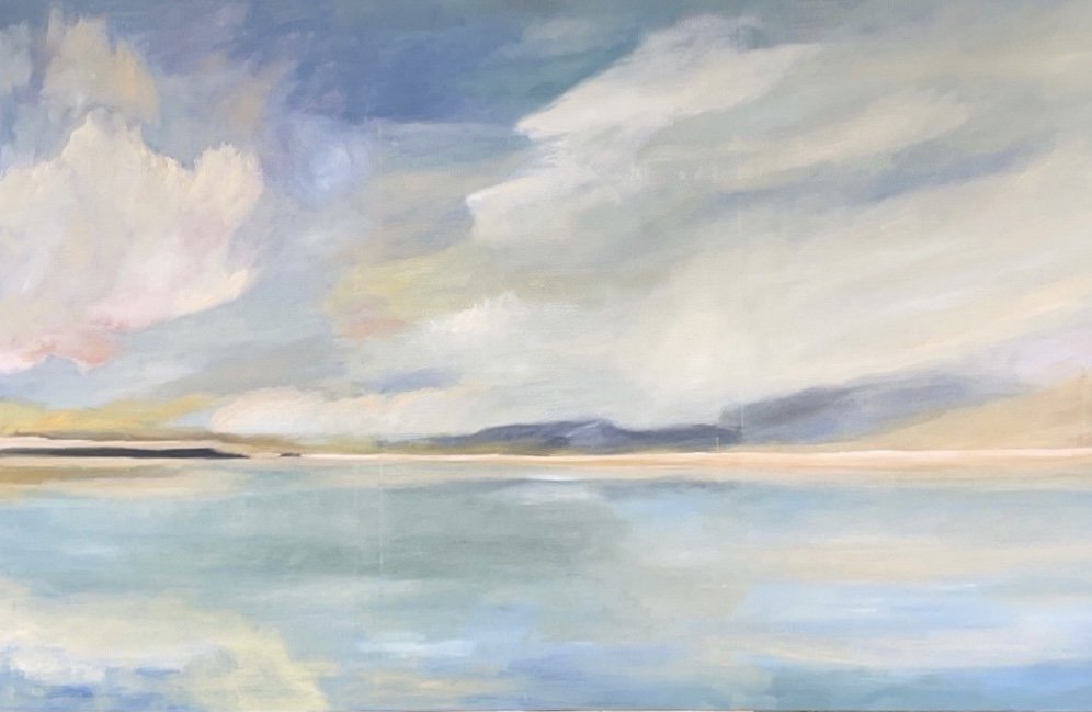 Evening Light.
Oil on canvas,
40x60 inch