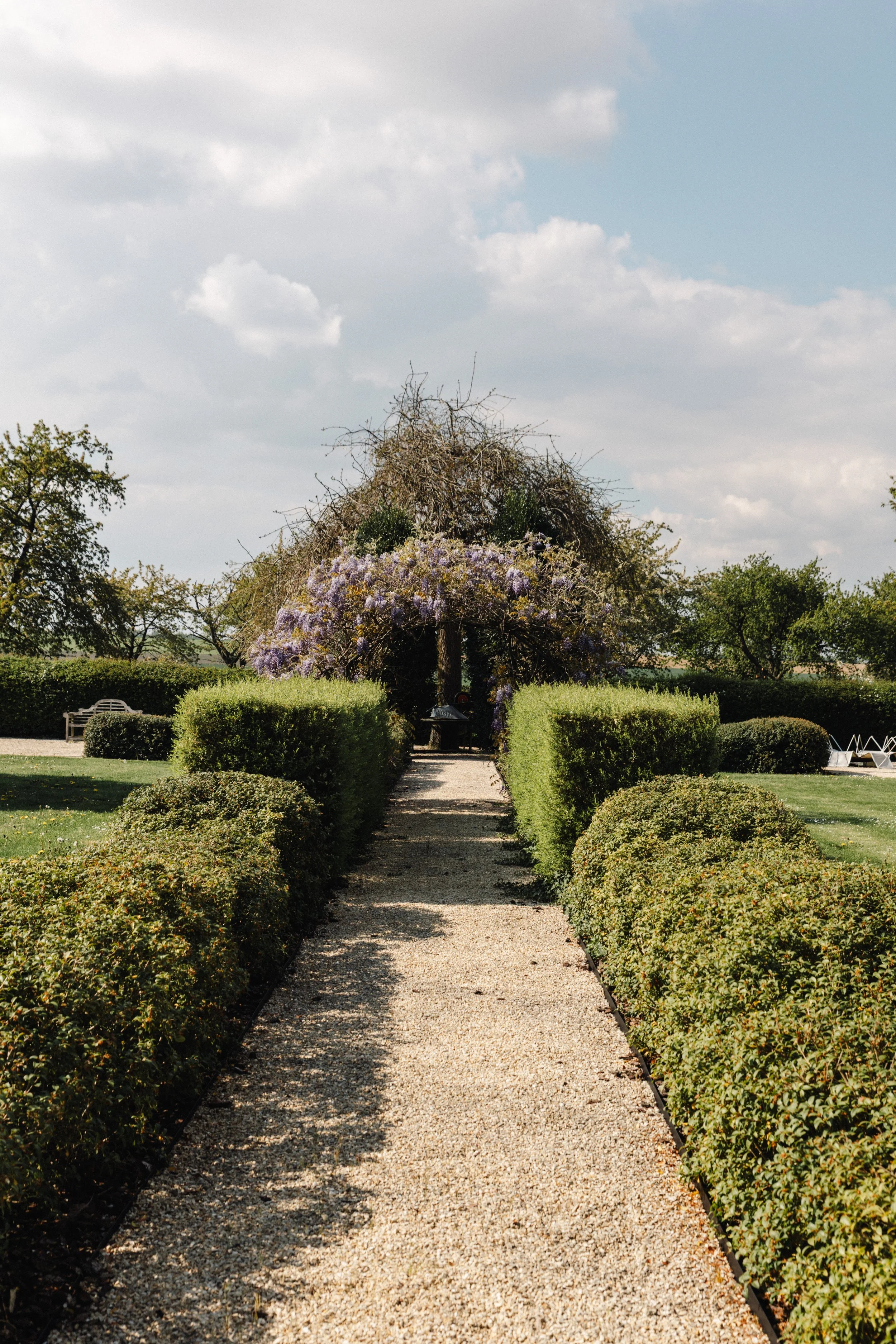 Aangelegde tuin