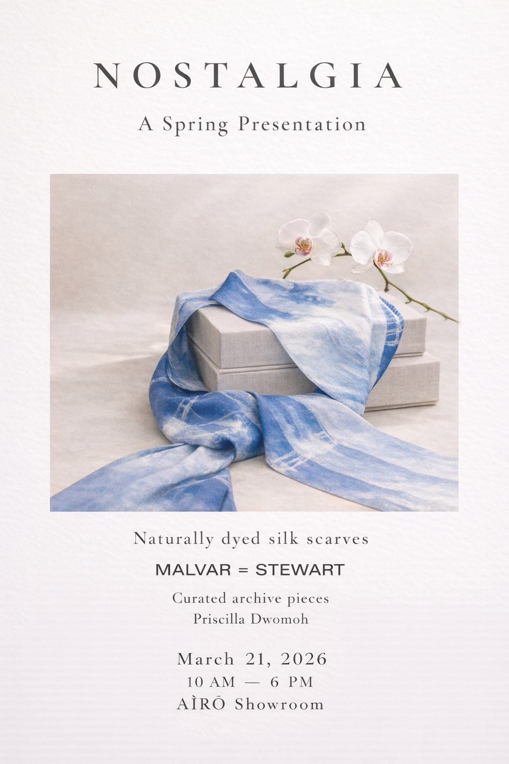 NOSTALGIA - A Spring Presentation