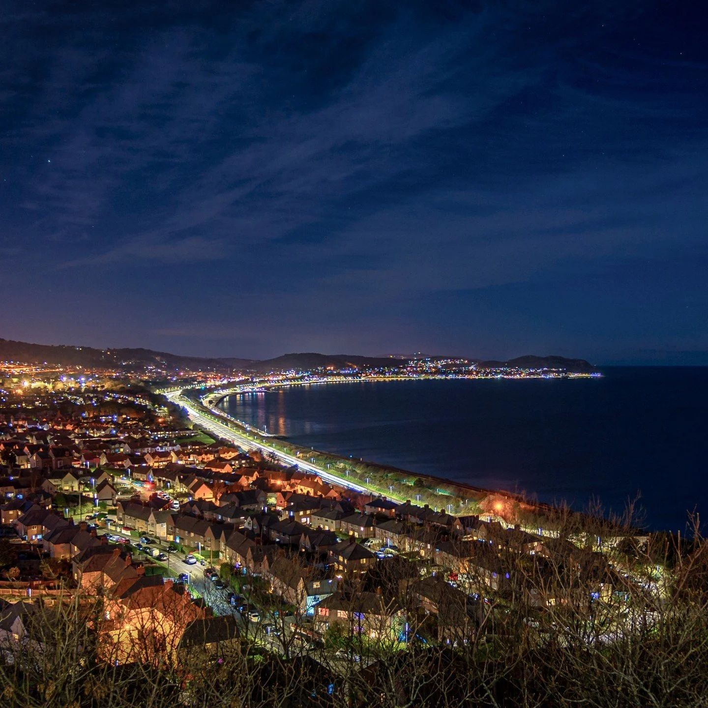 &quot;Give light and people will find the way.&quot; - Ella Baker

Day 319 - Colwyn Bay

#northwales #northwalescoast #northwalesphotography #nightphotography #colwynbay #colwynbaybeach #nightlights #sonya7ⅲ #tamron1728 #nightskies #lighttrailsphotog