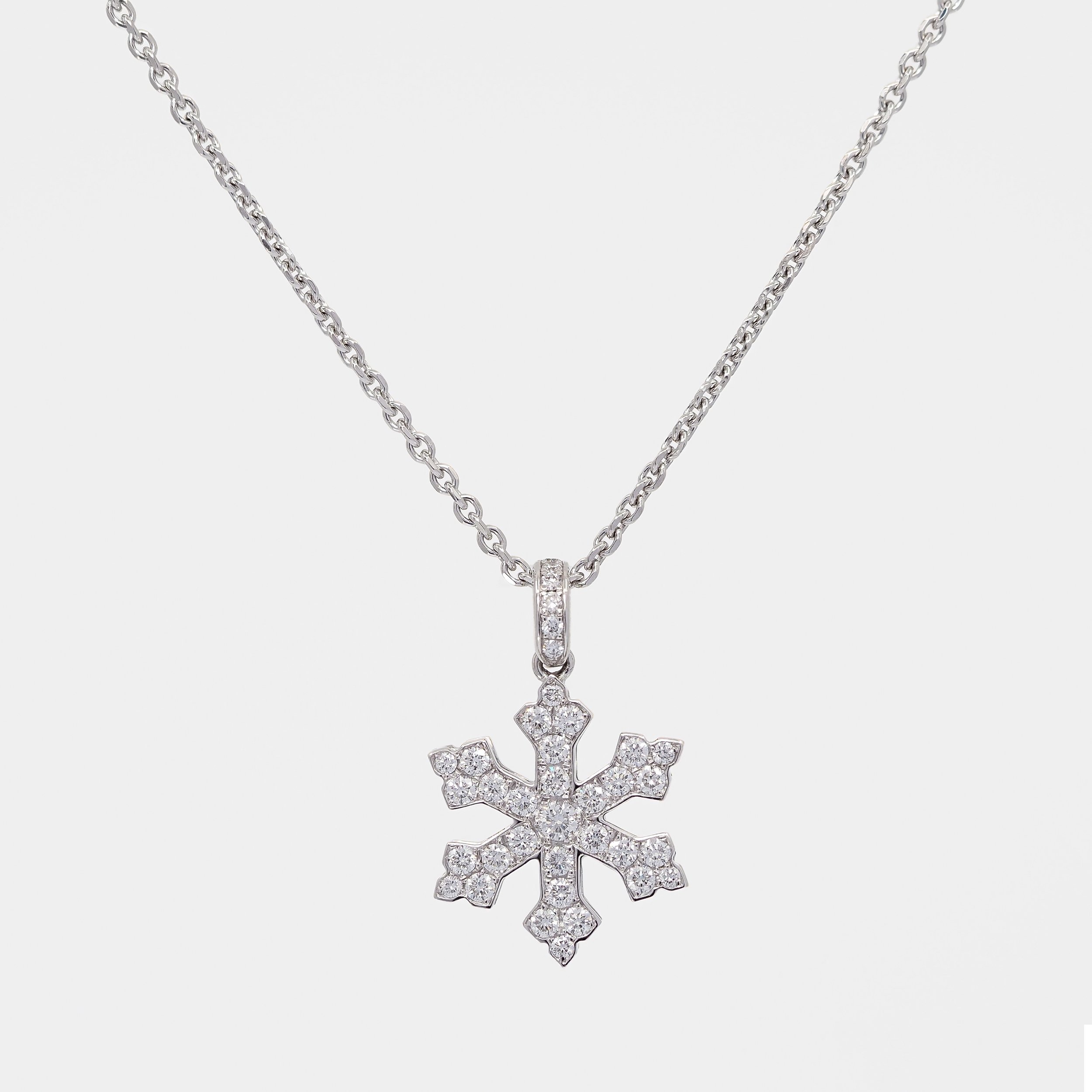 Pendant "Snowflake No1 PM"