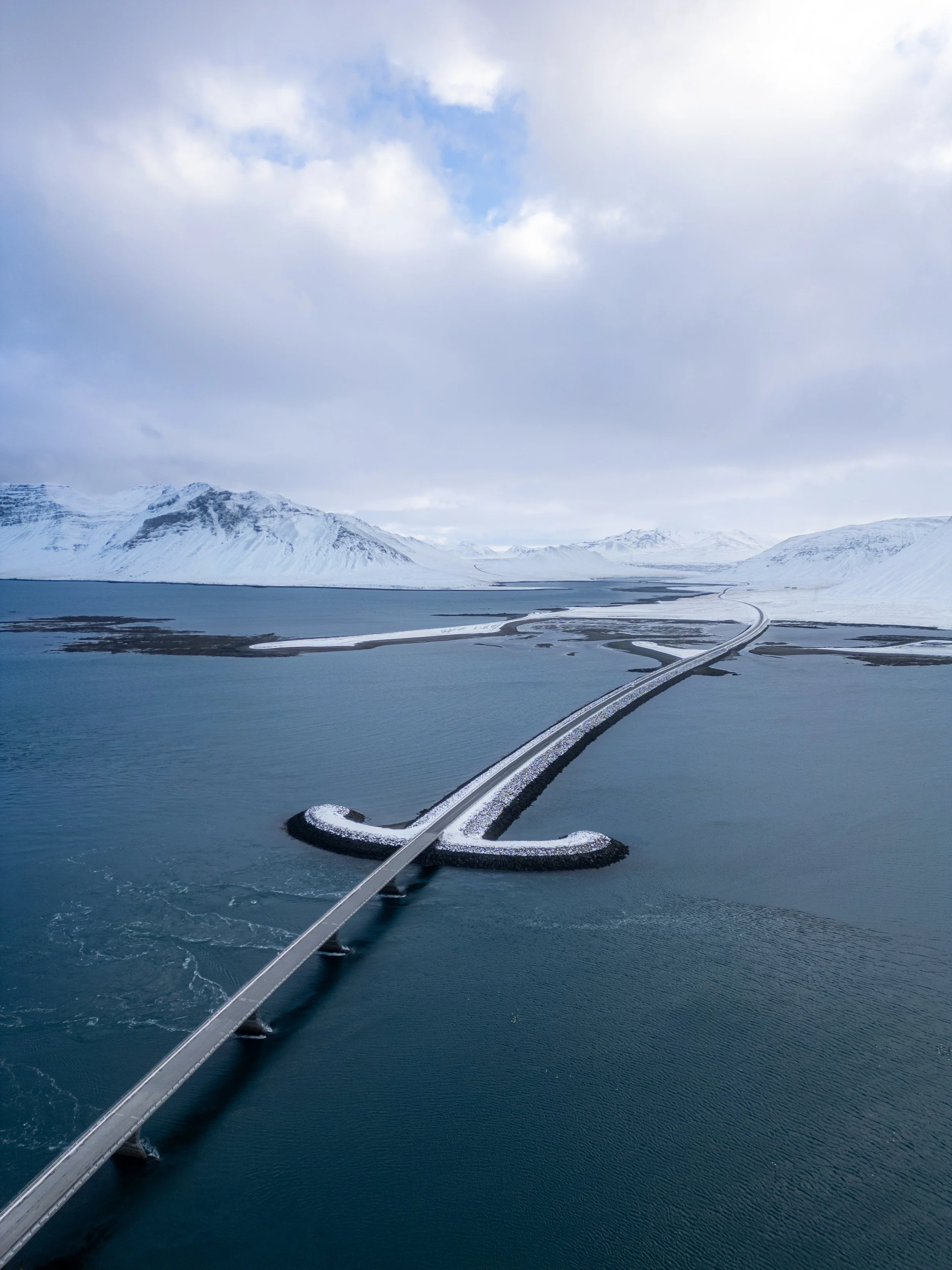 Kolgrafafjörður “sword bridge", Iceland