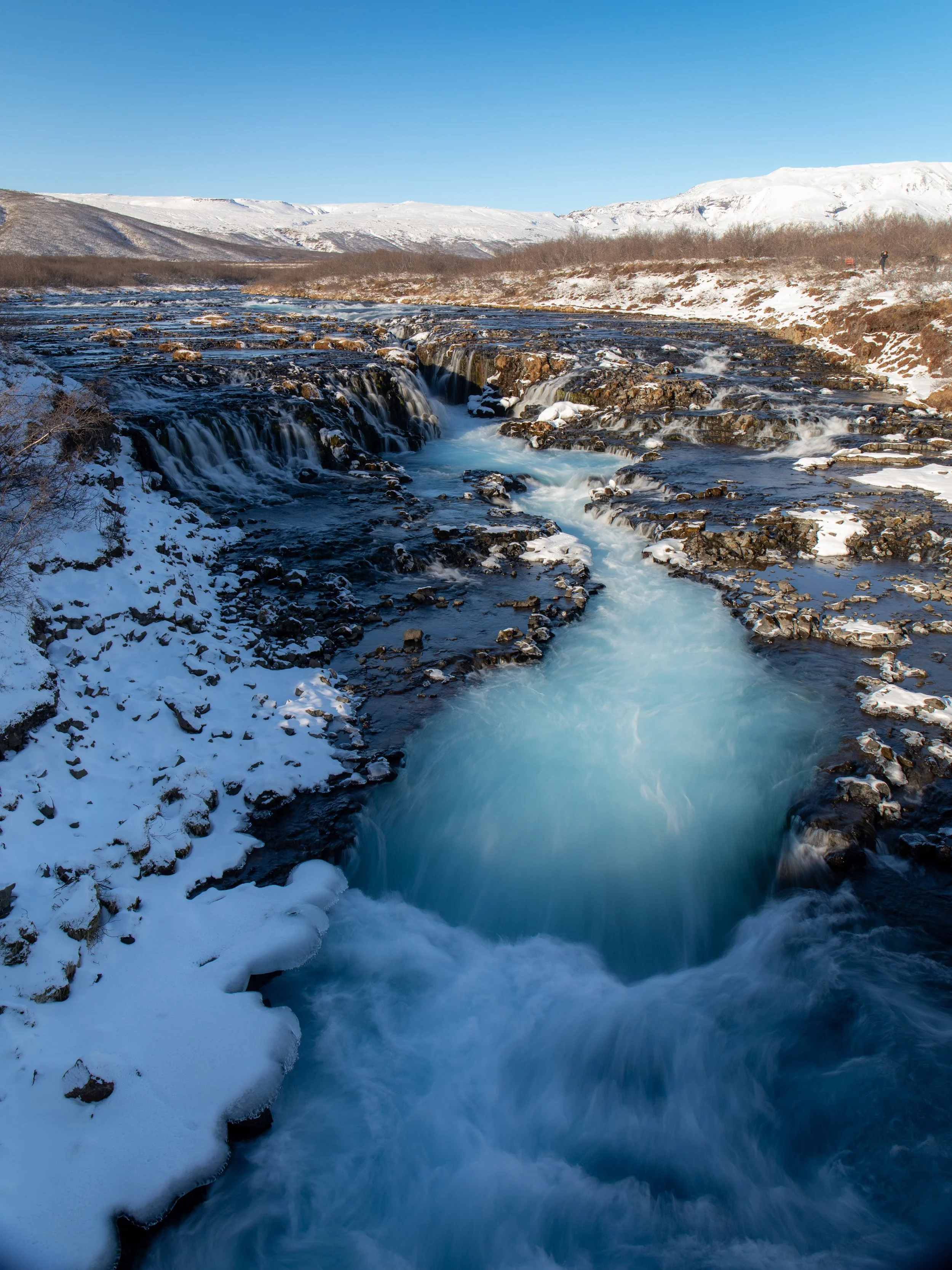 Brúarfoss Waterfall, Iceland