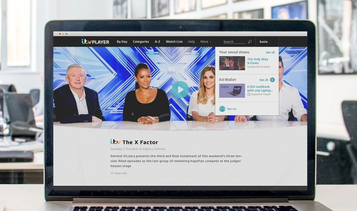 ITV Ad Save Interactive Ad Widget — 100 Shapes