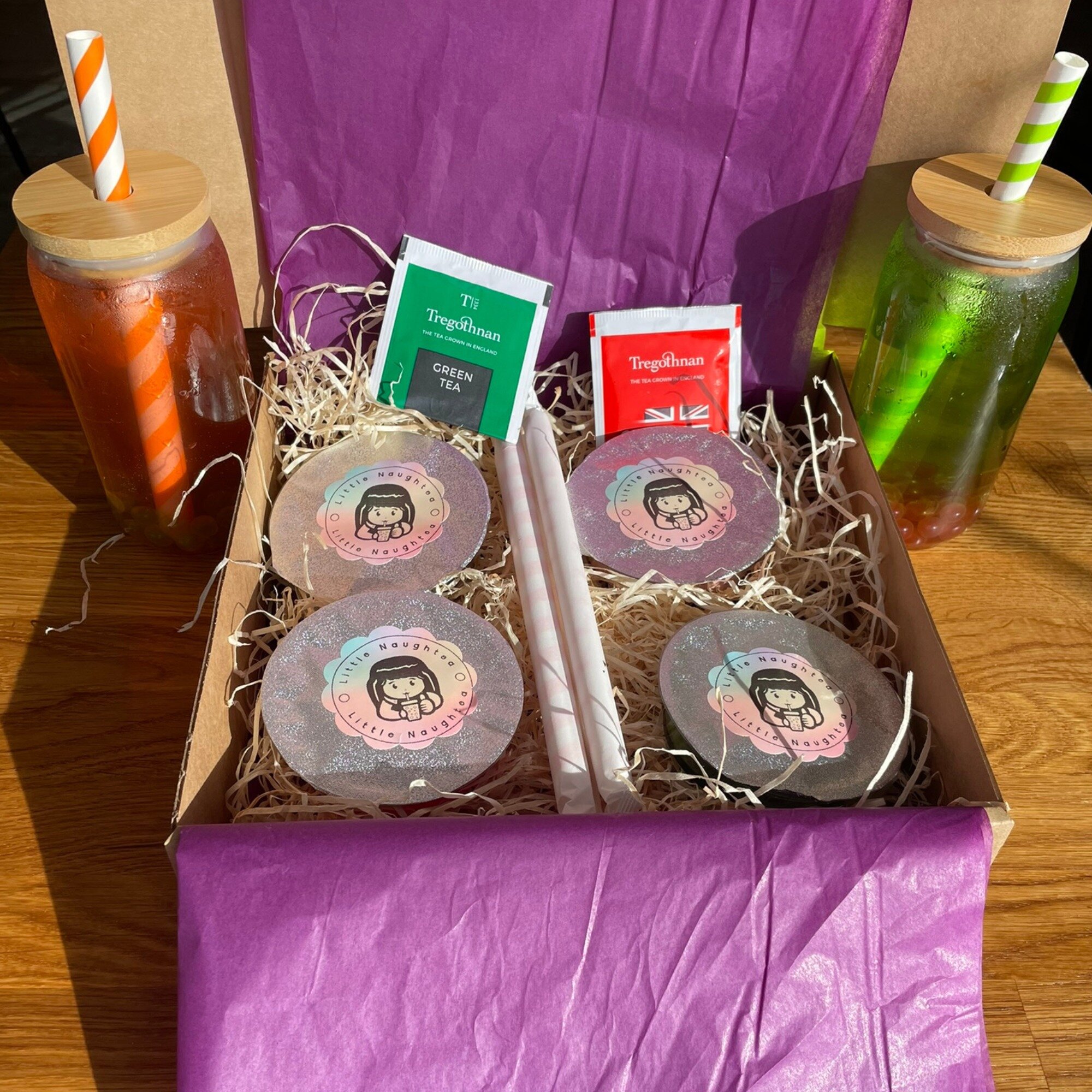 Our bubble tea kits are now available on Etsy.

Unlike other bubble tea kits available, we will make your kit to your chosen tastes.

Our kits are available from 2 to 8 drinks.