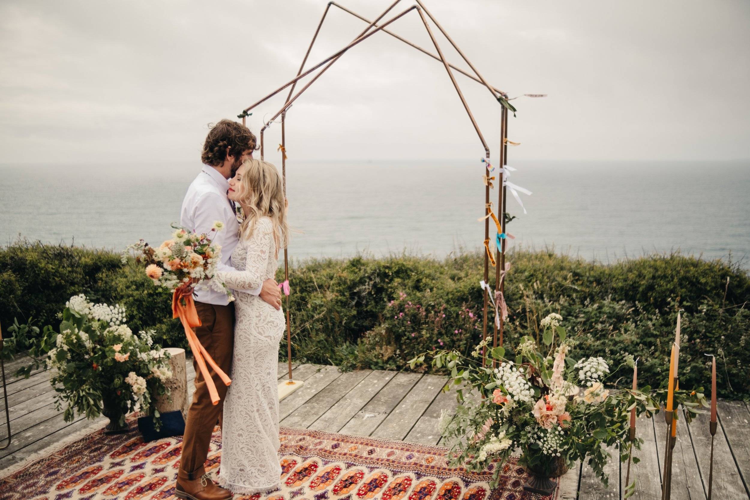 Cornwall elopement photography