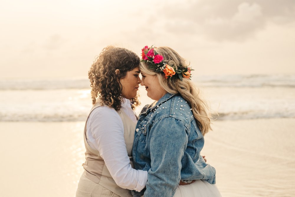 Lusty Glaze Beach Wedding