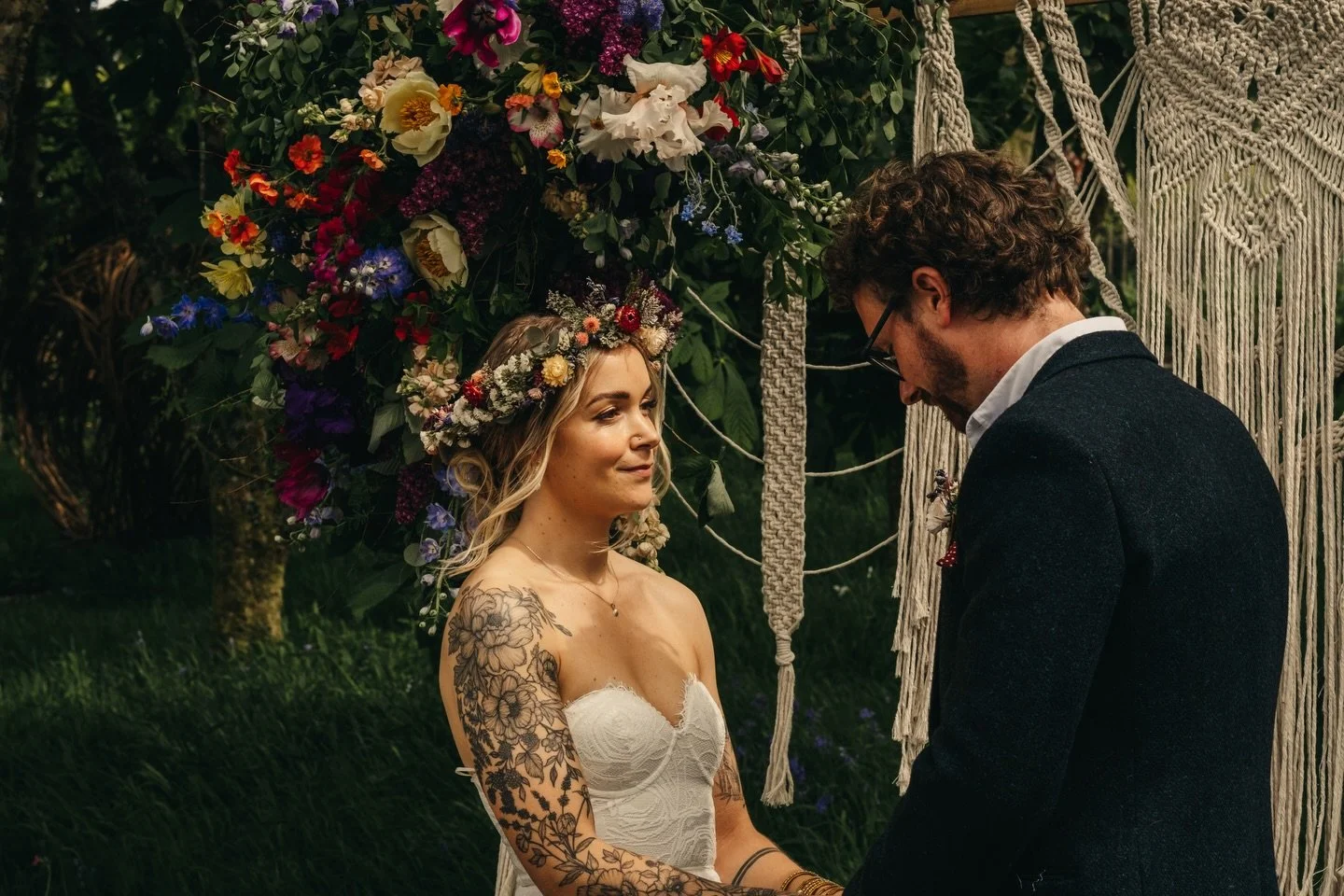 Throwback to the stunning wedding of @belinda.inks &amp; Toby at @potager_garden! The ceremony was filled with love, friends, and family. Potager has a way of capturing your heart - the atmosphere is relaxed, the wisteria is breathtaking, and the foo