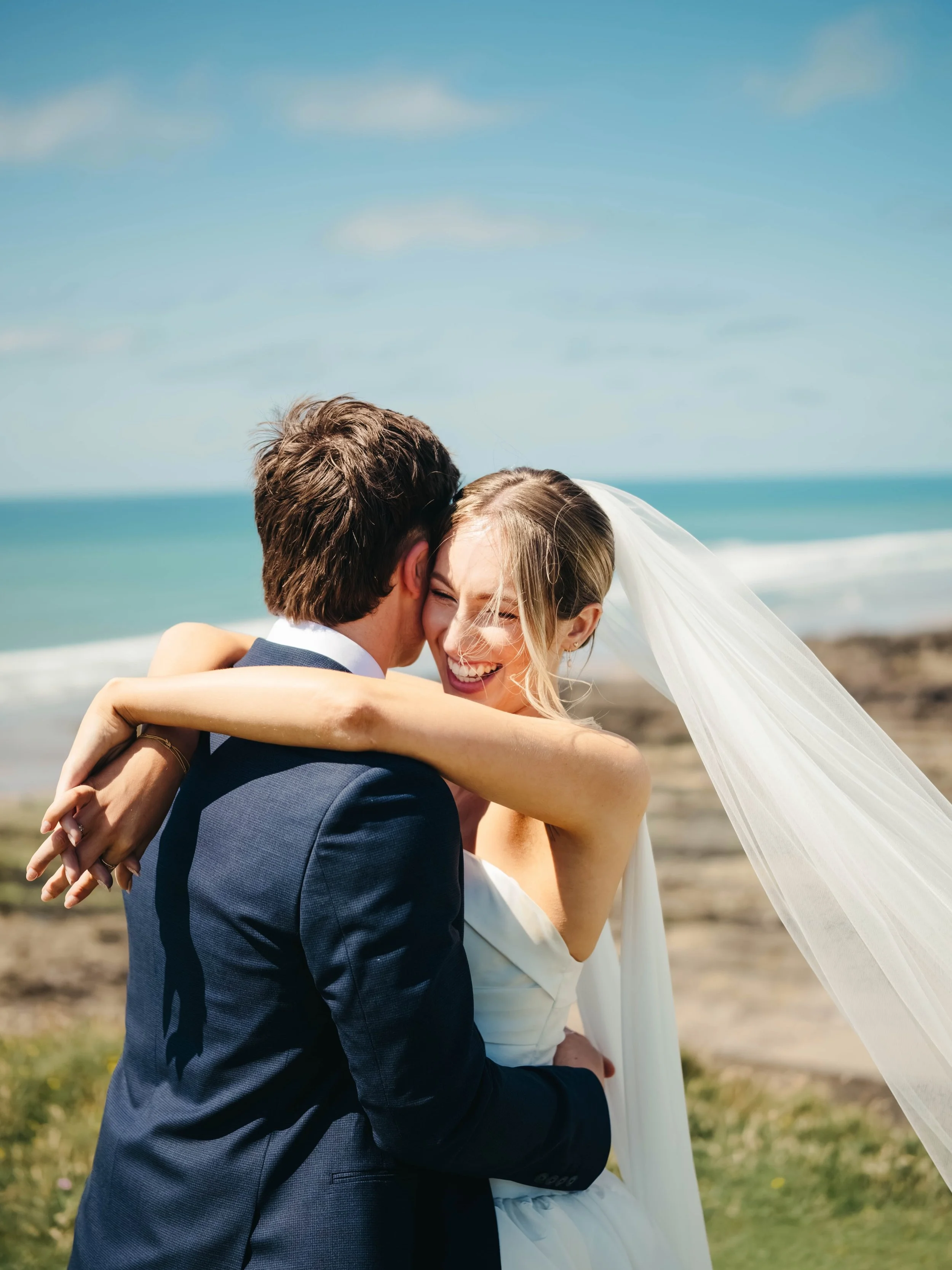 Cornish wedding in the beautiful sunshine.
Megan &amp; Sam&rsquo;s gorgeous day in Bude.
The sun shone - &amp; there was so much love be in the air for these child hood sweet hearts.
What an honour to photograph so much love.
Dress @tilly_trotters_br