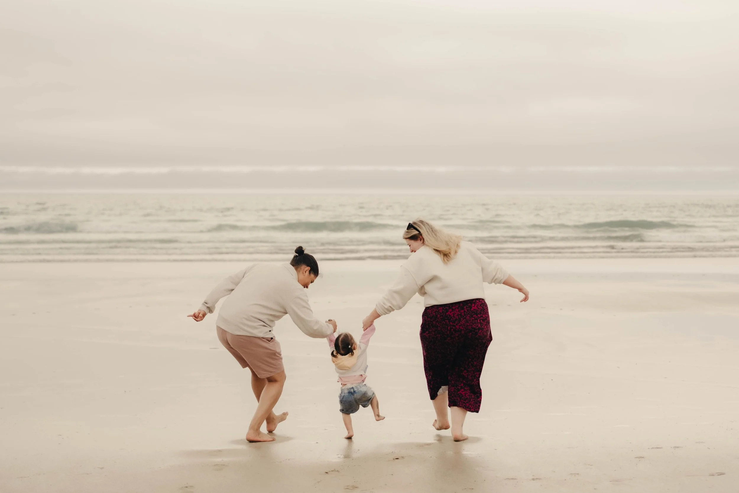 A family photo shoot in Cornwall, on the beach, Cornwall Family Photographer
