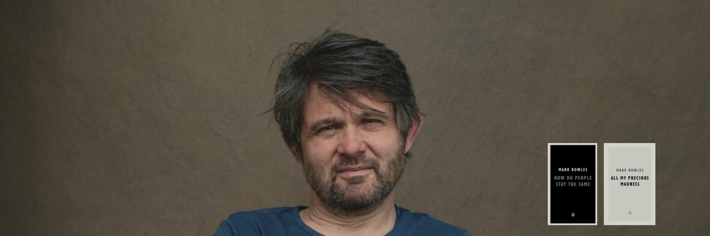 Author Talk: Mark Bowles