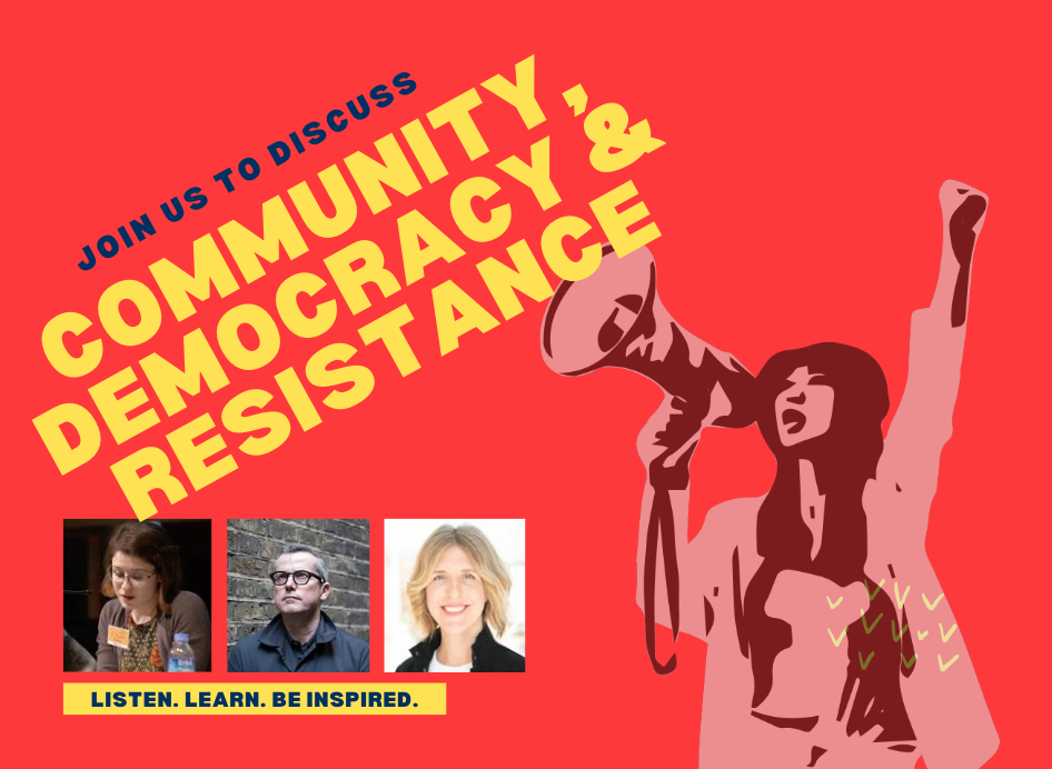 COMMUNITY, DEMOCRACY &amp; RESISTANCE - SPECIAL AUTHOR EVENT