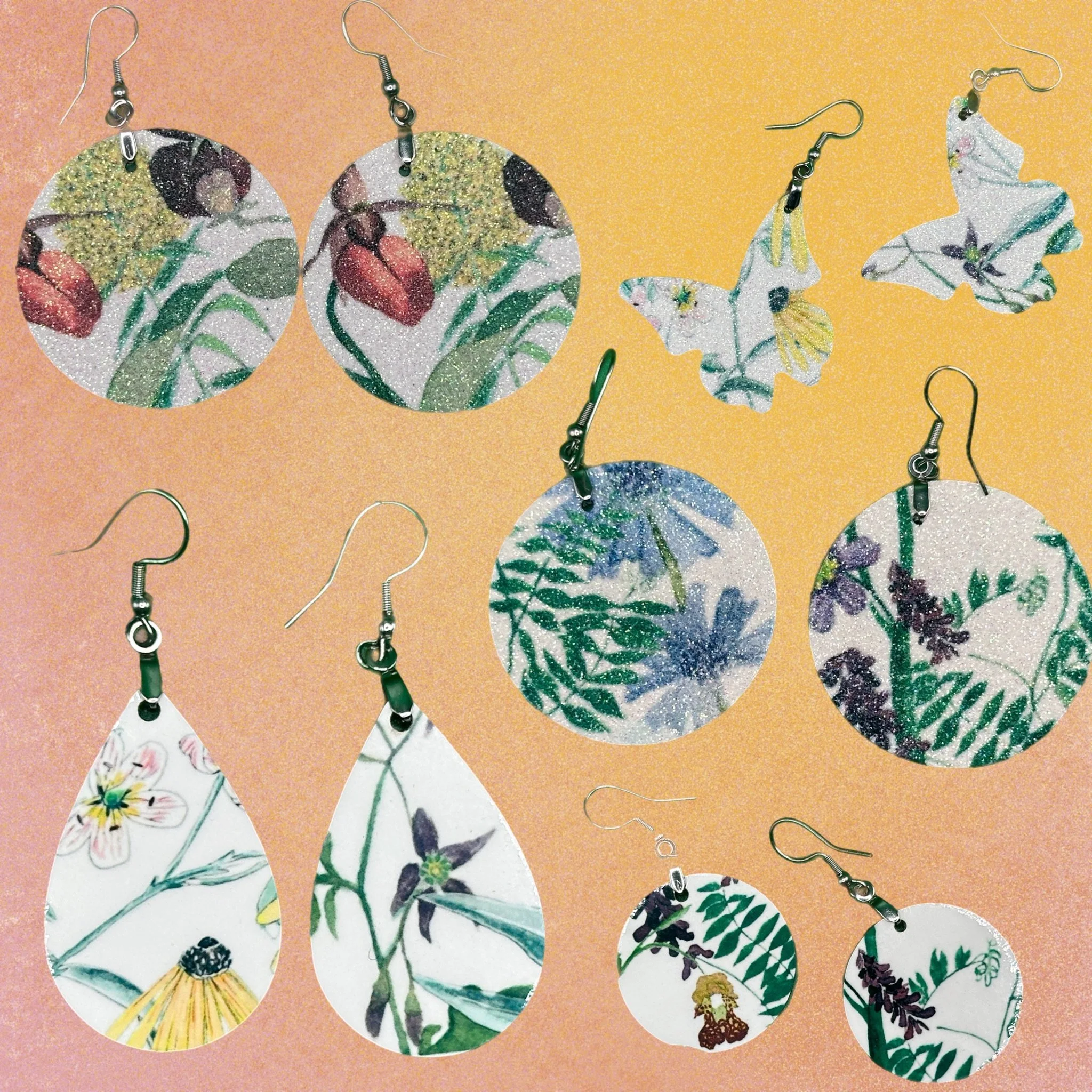 Flower Earring Collection