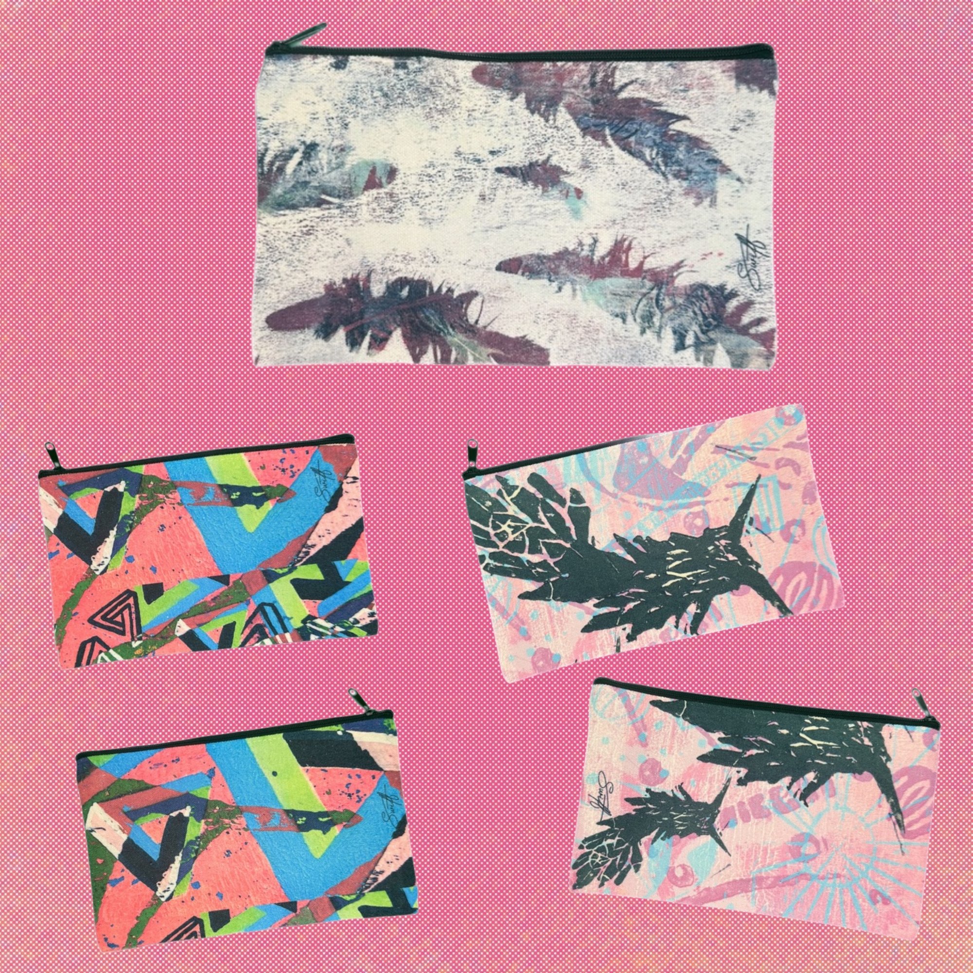 Abstraction Accessory Bag Collection