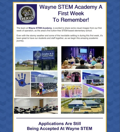 Newsletter Events Wayne STEM Academy Newsletter events wayne stem academy