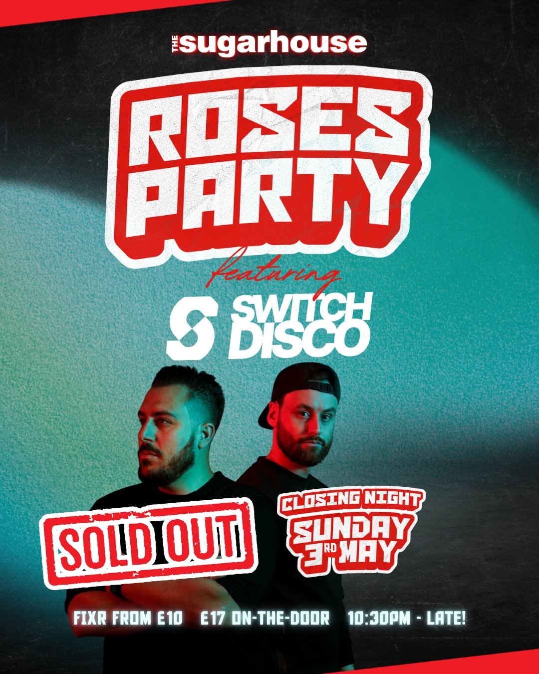 Roses Party tickets for Sunday and Saturday are SOLD OUT - there&rsquo;s only limited tickets remaining for Friday&rsquo;s Opening Night with Special Guest @carlamonroe 🌹🔥❤️&zwj;🔥

Don&rsquo;t miss out on your chance to celebrate the start of Rose