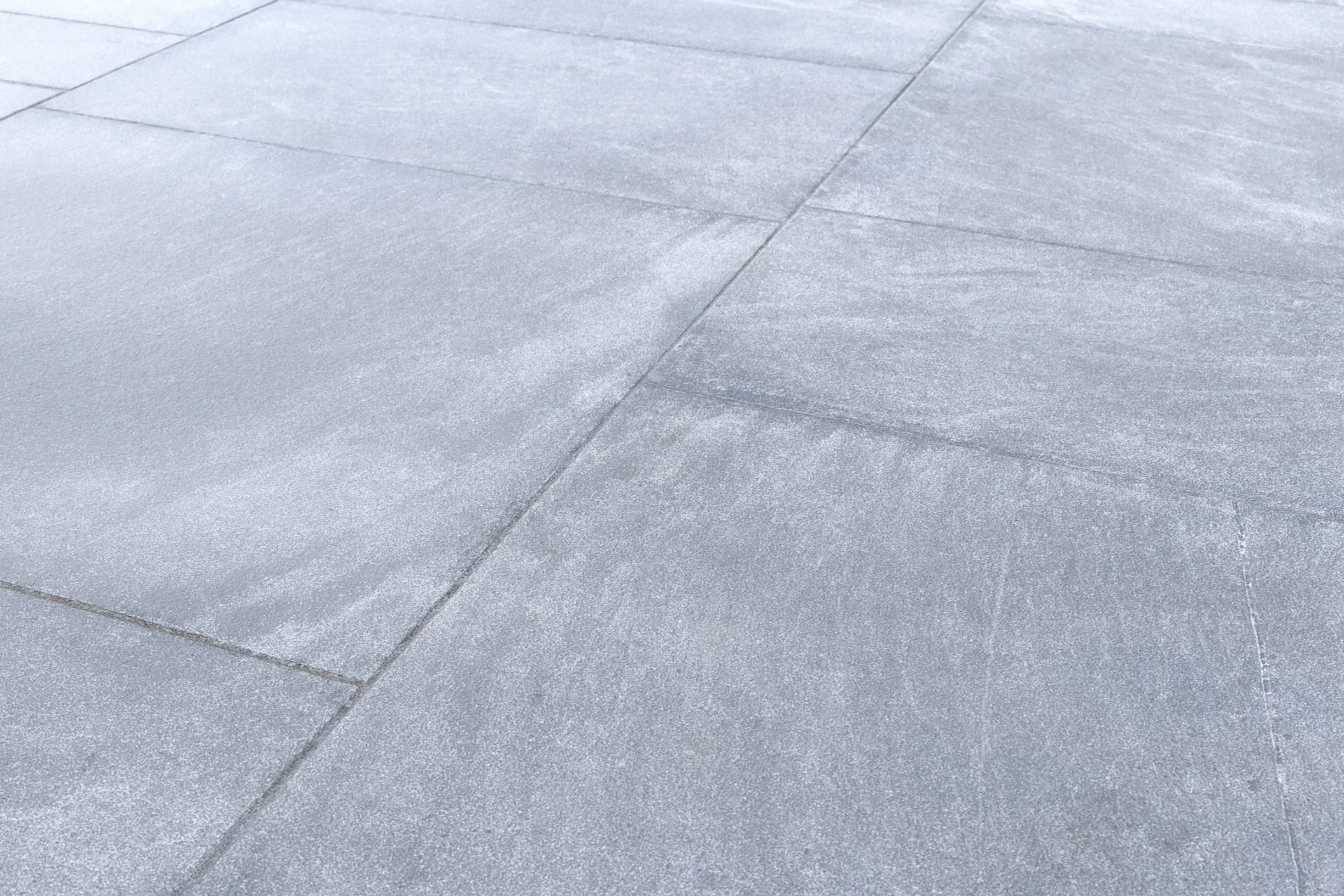 Stone floor close up 3d rendering overcast