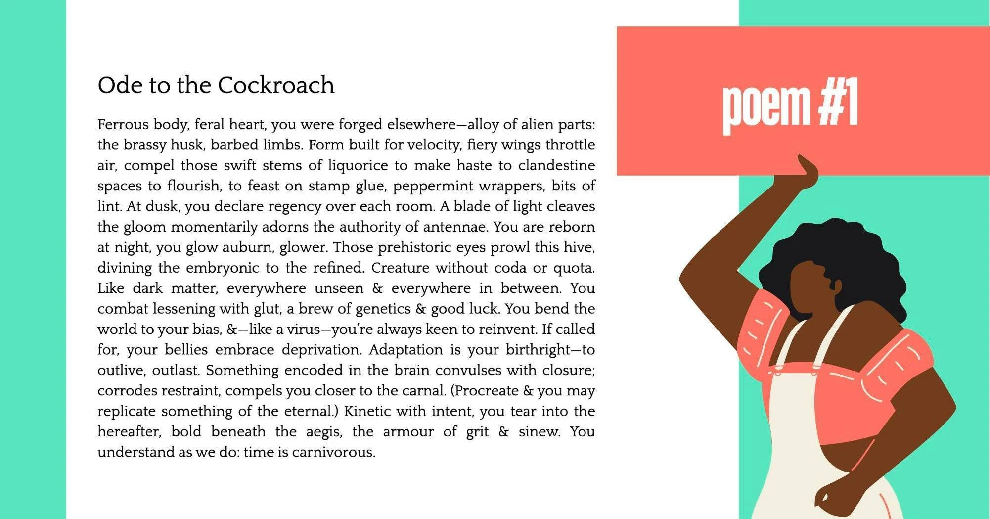## Instagram

📚 &quot;Poetry is...&quot; whatever these amazing sixth-graders at @icsabidjan say it is!

I loved doing this poetry workshop for sixth graders and watching their young minds transform into different animals as they explored their iden
