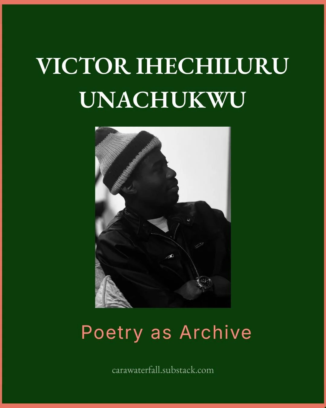 🌊 Starting the week with @vzachnation93, a poet who treats writing like memory work and legacy building.

Poetry as archive. 📚

Poetry as witness. 👁️

Poetry as inheritance. 🕊️

Full feature is live now.

🔗 Link in bio

🌊 #currents #Archipel #A
