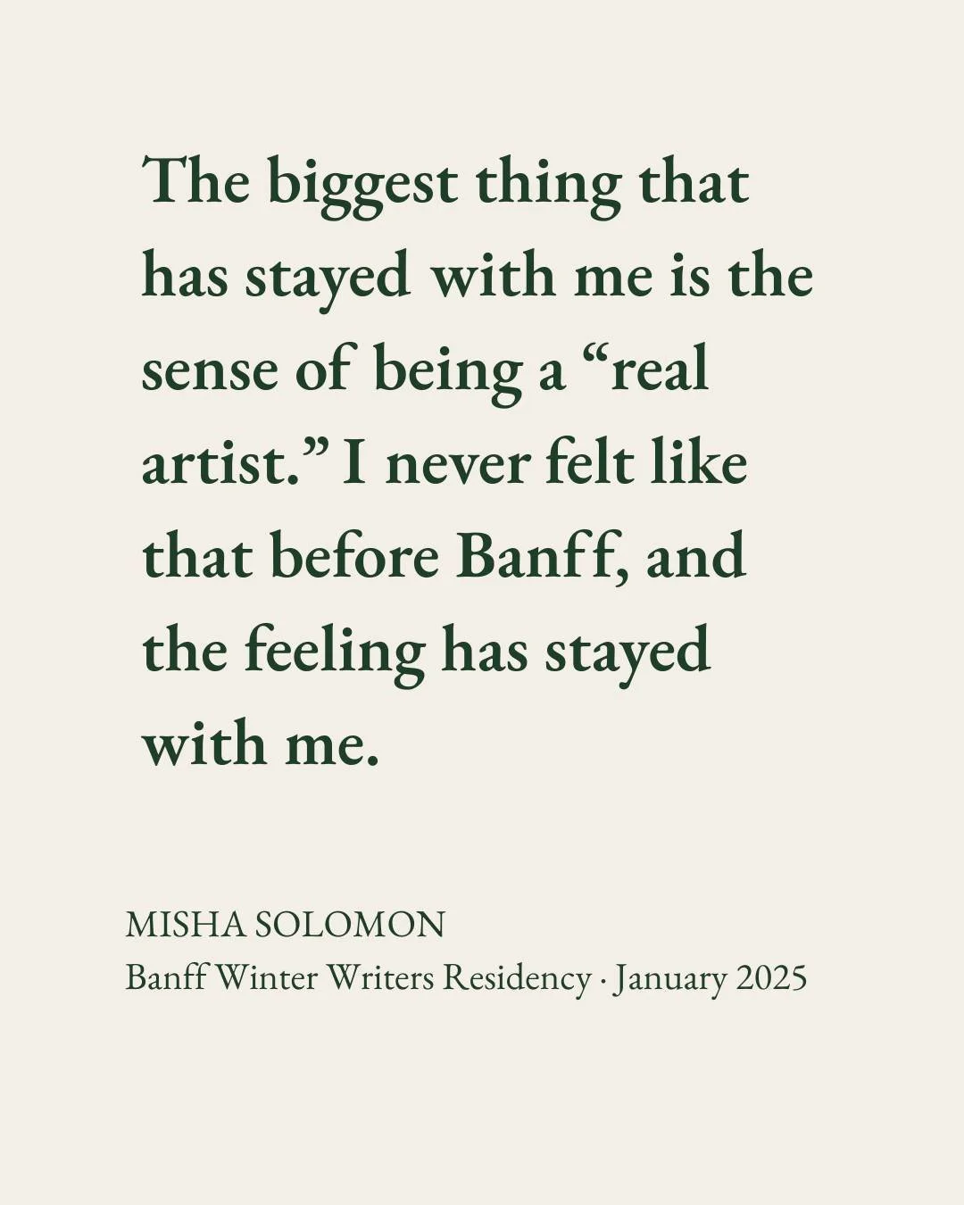 What stayed. 

#archipel #poetrycommunity #BanffCentre