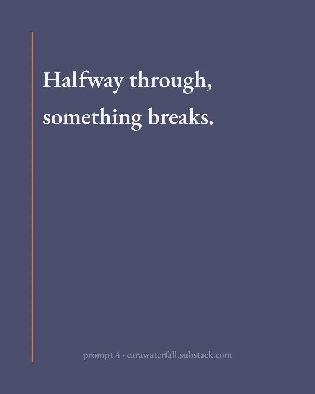🌊 Currents

The last line must turn metaphor into fate.

⚡ Archipel Prompt #4

🔗 Link in bio

#ArchipelCurrents #PoetryPrompt #AmWriting