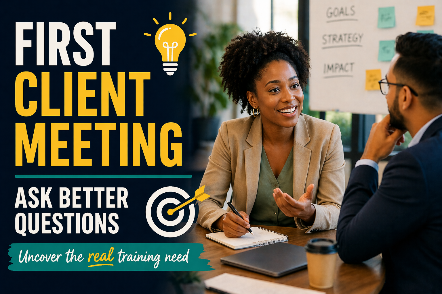 💡 Mastering the First Client Meeting: How Talent Development Professionals Uncover the Real Training Need