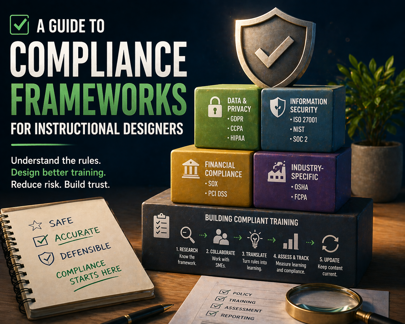 ✅ A Guide to Compliance Frameworks for Instructional Designers