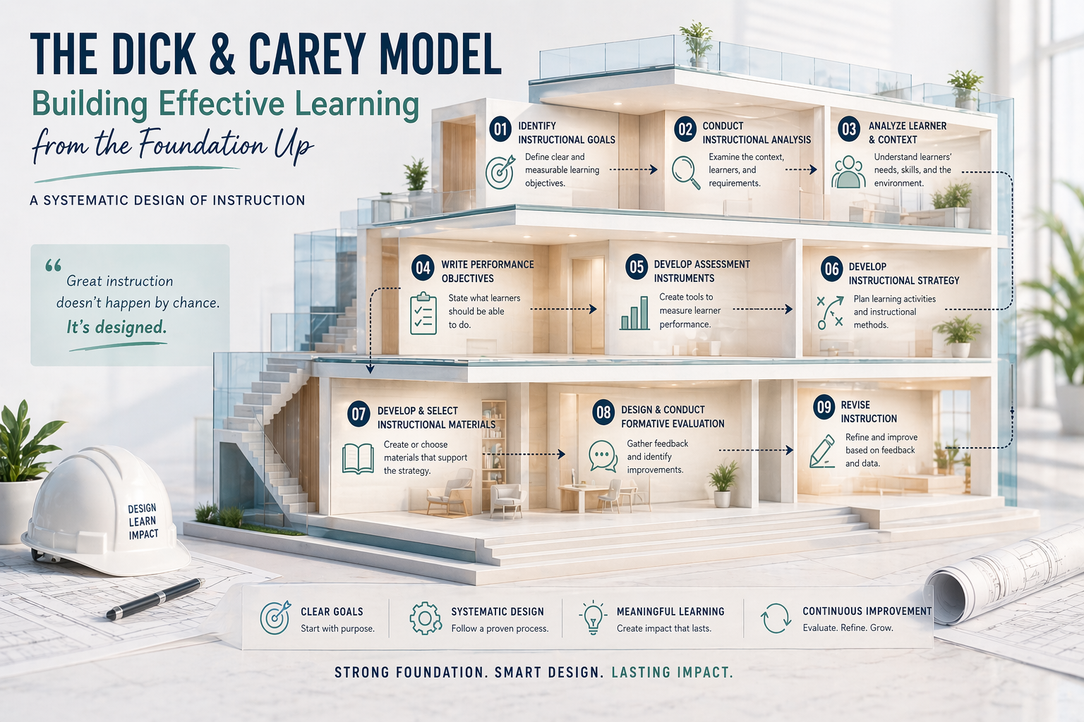 🔧 The Dick and Carey Model – A Blueprint for Effective Instructional Design