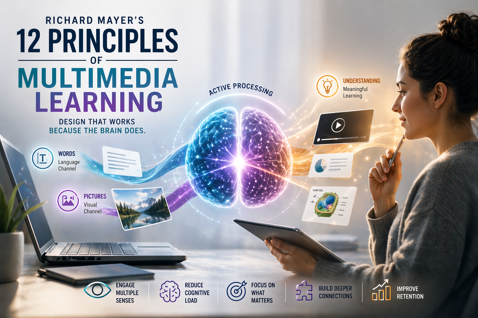 🎨 Create Engaging eLearning with Richard Mayer’s 12 Principles of Multimedia Learning