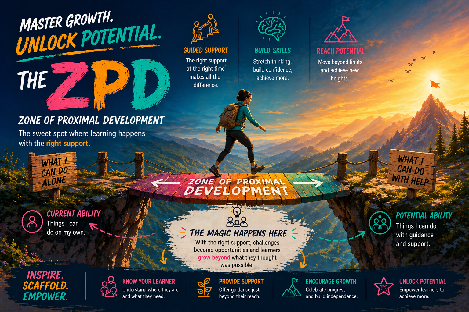 🧠 Unleashing the Power of the Zone of Proximal Development in Instructional Design