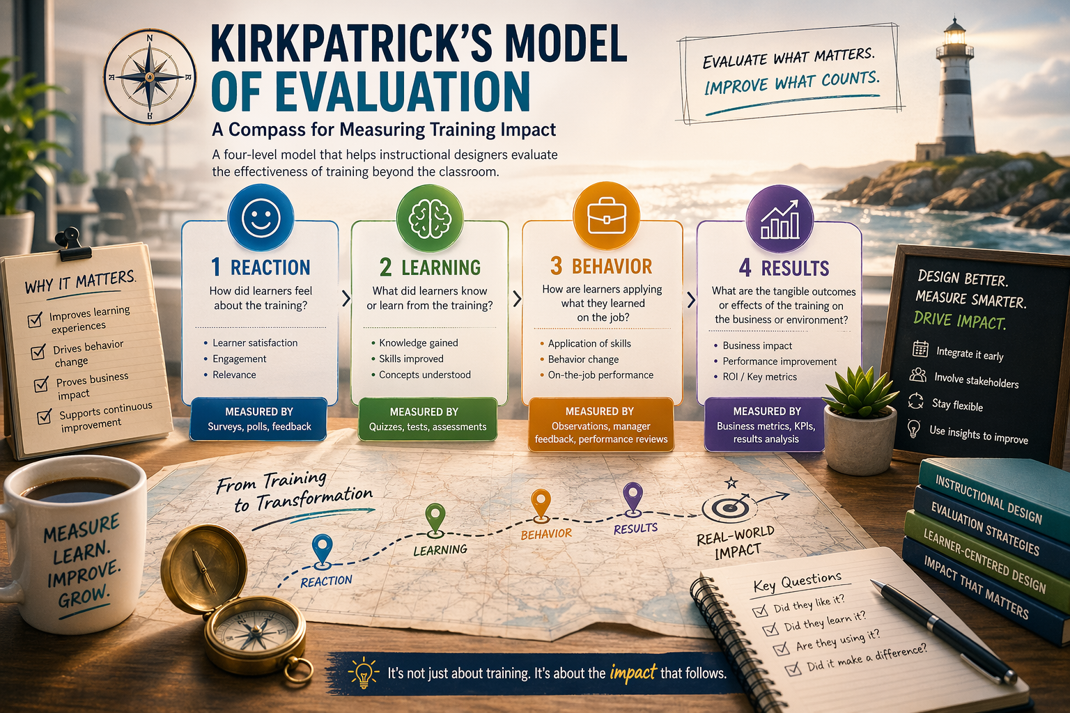 🧭 Kirkpatrick’s Model of Evaluation