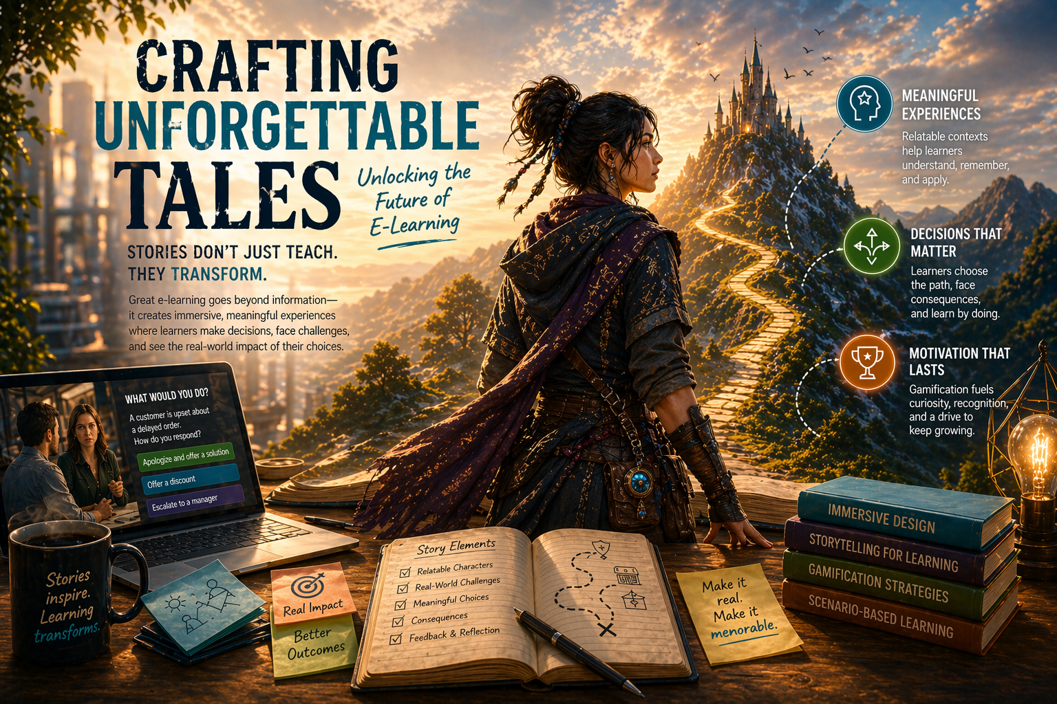 📖 Crafting Unforgettable Tales: Unlocking the Future of E-Learning