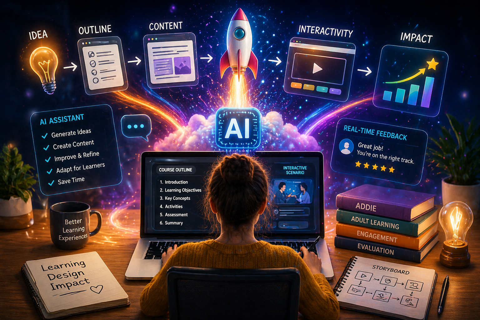 Design Training Faster and Easier with AI