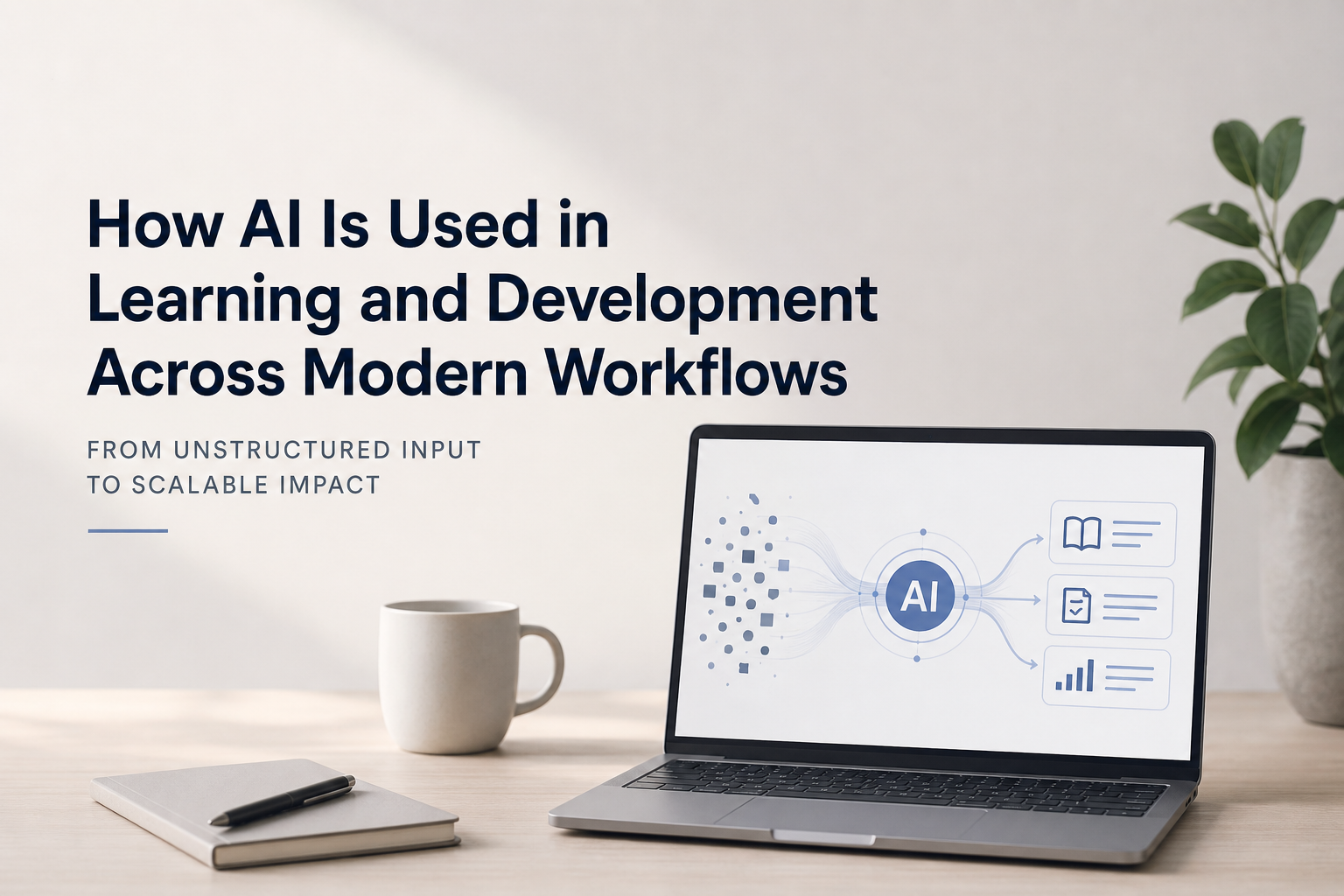 How AI Is Used in Learning and Development Across Modern Workflows