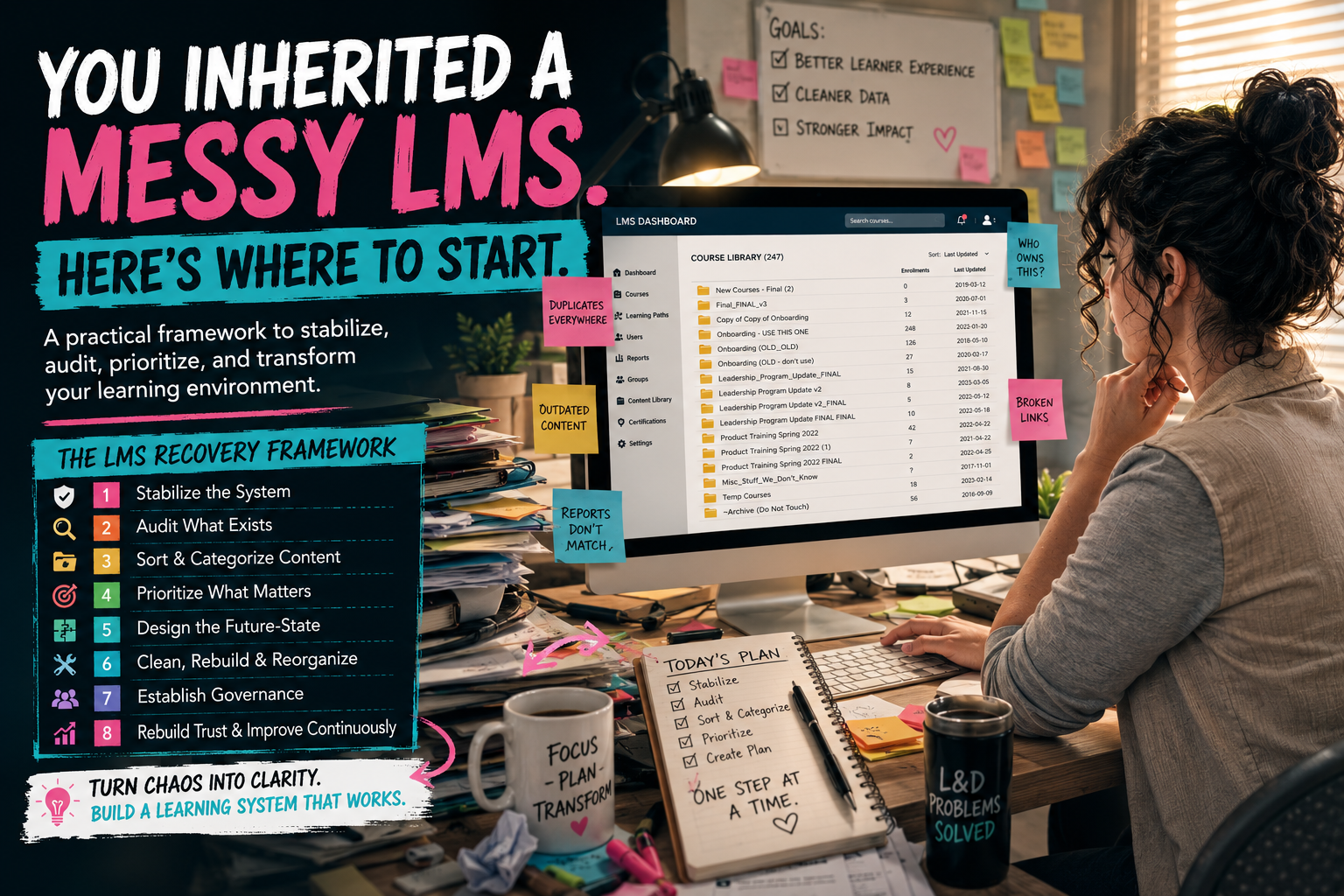 You Inherited a Messy LMS - Here’s Where to Start